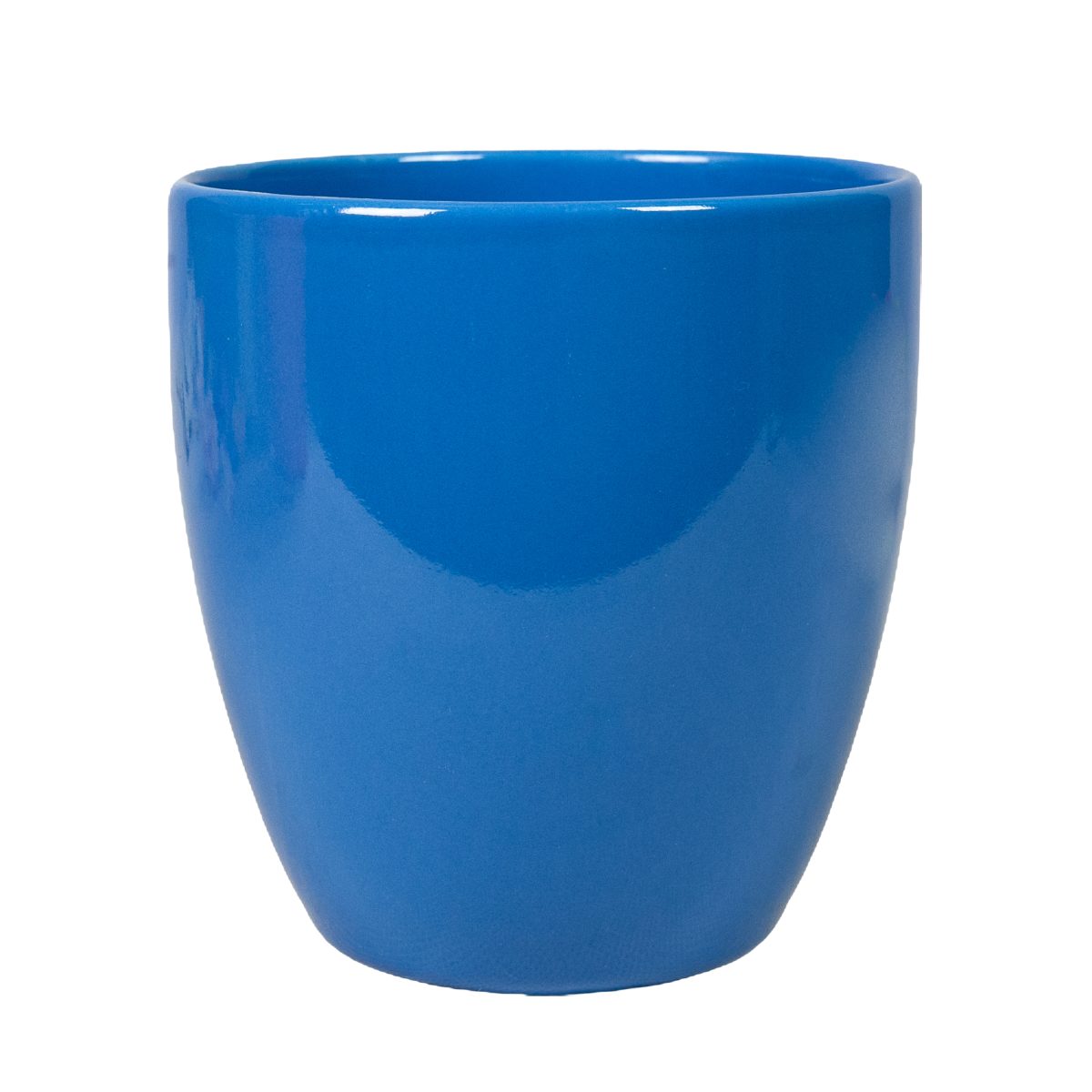 Moderne Vase, Cesiro, 11,5 cm hoch, Königsblau