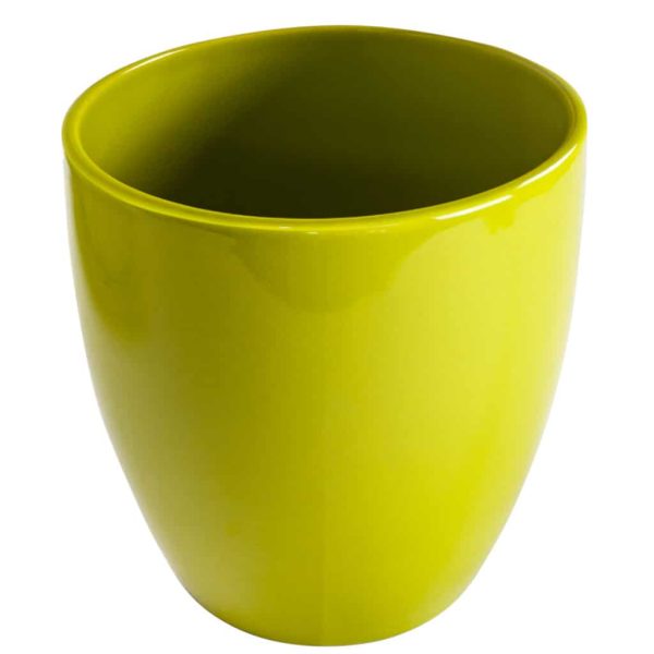 Vase, 11,5 cm, glänzendes Grün