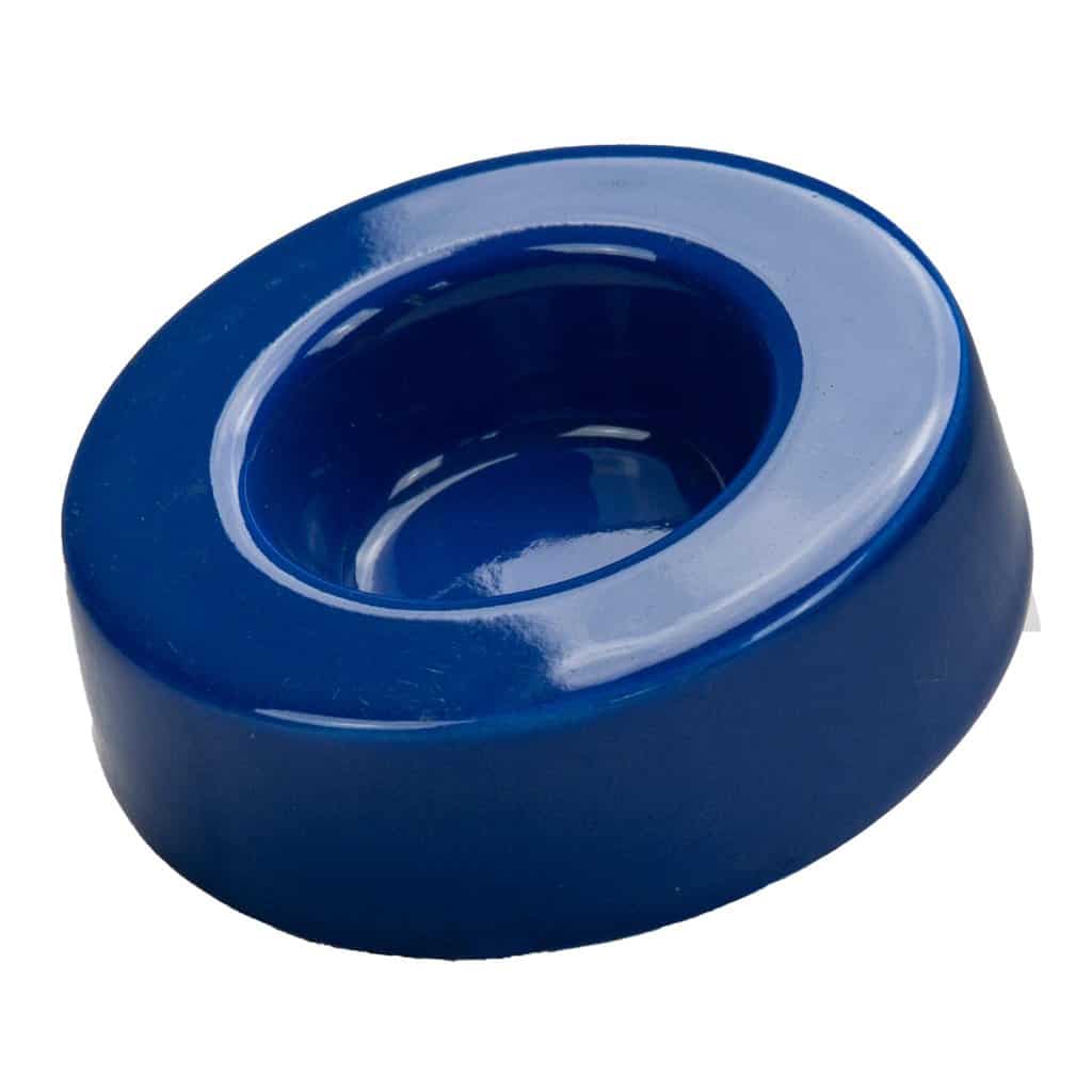 Kerzenhalter, Keramik, Cesiro, Ø 9,4 cm, Ultramarinblau